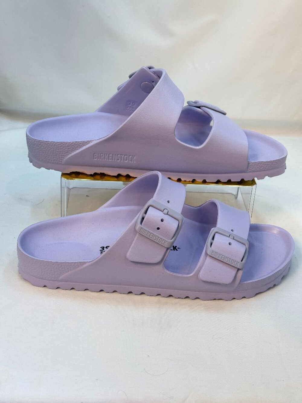 Birkenstock Arizona EVA Sandals Purple Fog Lavender 39 Narrow